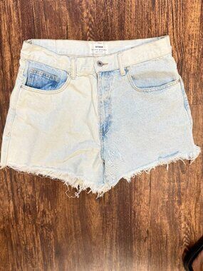 Cotton On Two-Tone Denim‎ Shorts